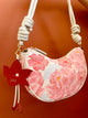AIKO BAG Pink Spring Peonies from Japanese Obi Sash