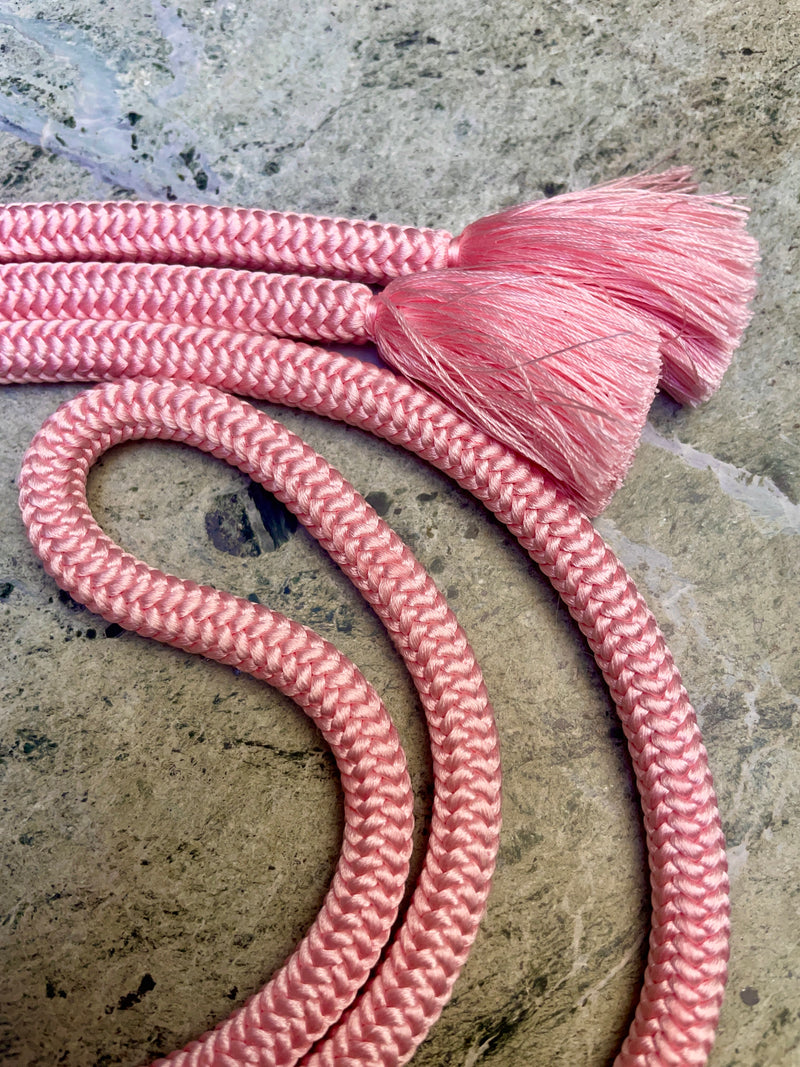 Obijime Belt Round Light Pastel Pink