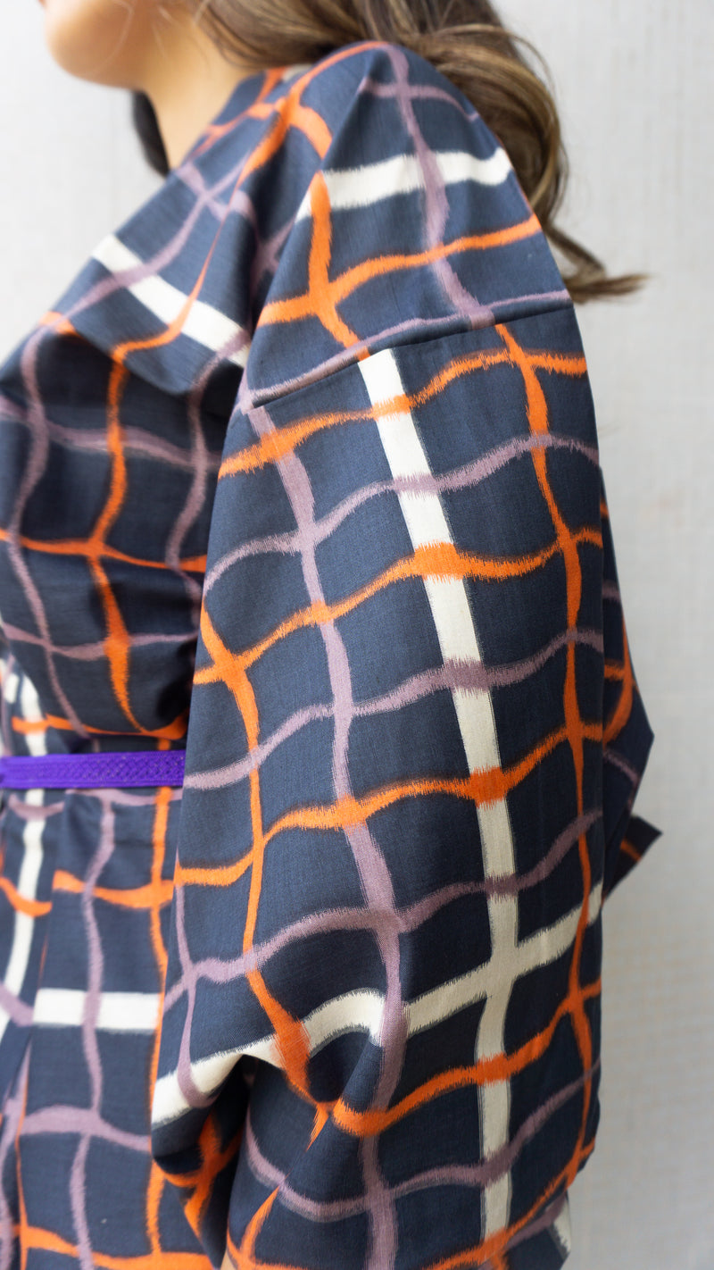 Kimono Single Layer Pool in Silk Tsumugi