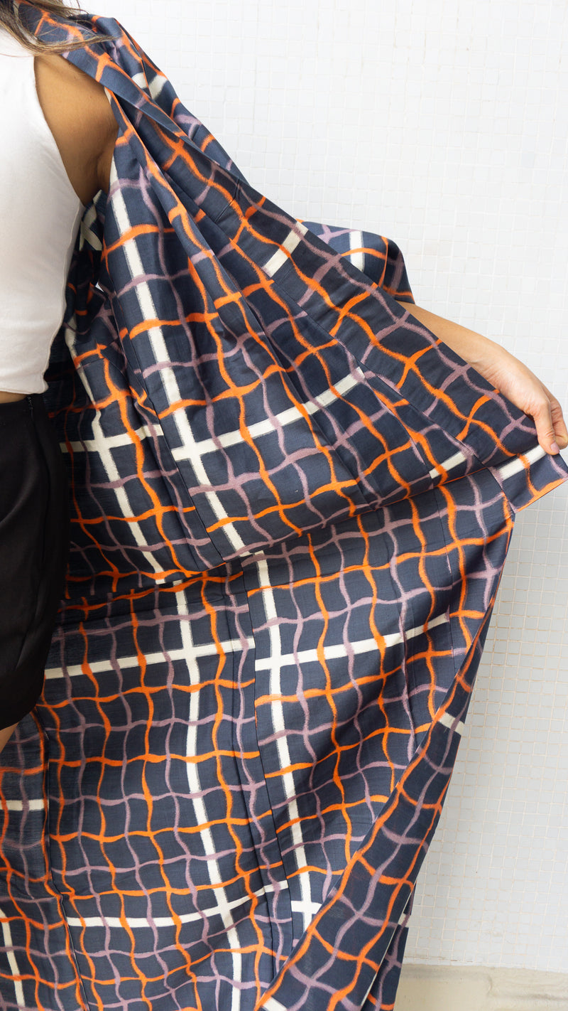 Kimono Single Layer Pool in Silk Tsumugi