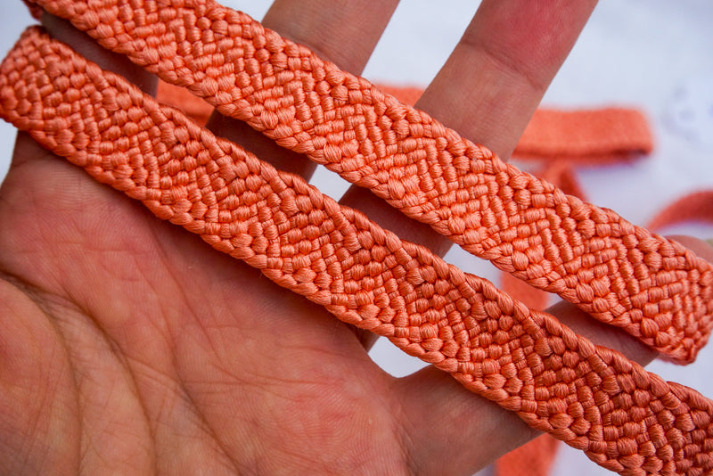 Obijime Flat Braid Salmon