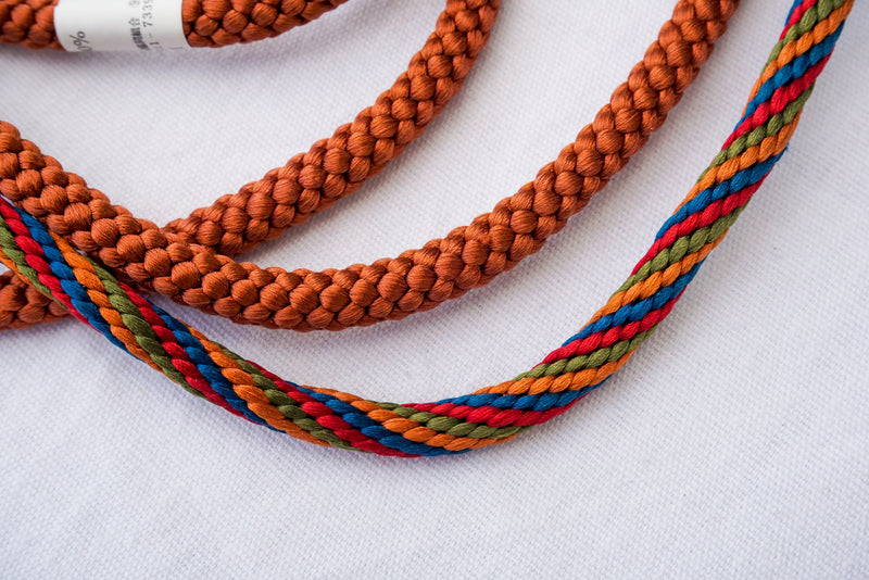 Obijime Hojicha Brown with Colors