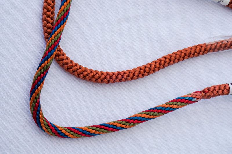 Obijime Hojicha Brown with Colors