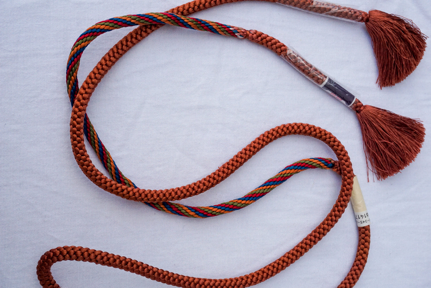 Obijime Hojicha Brown with Colors