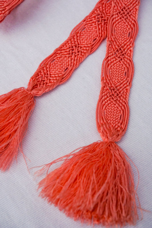 Obijime Flat Braid Blush Pink