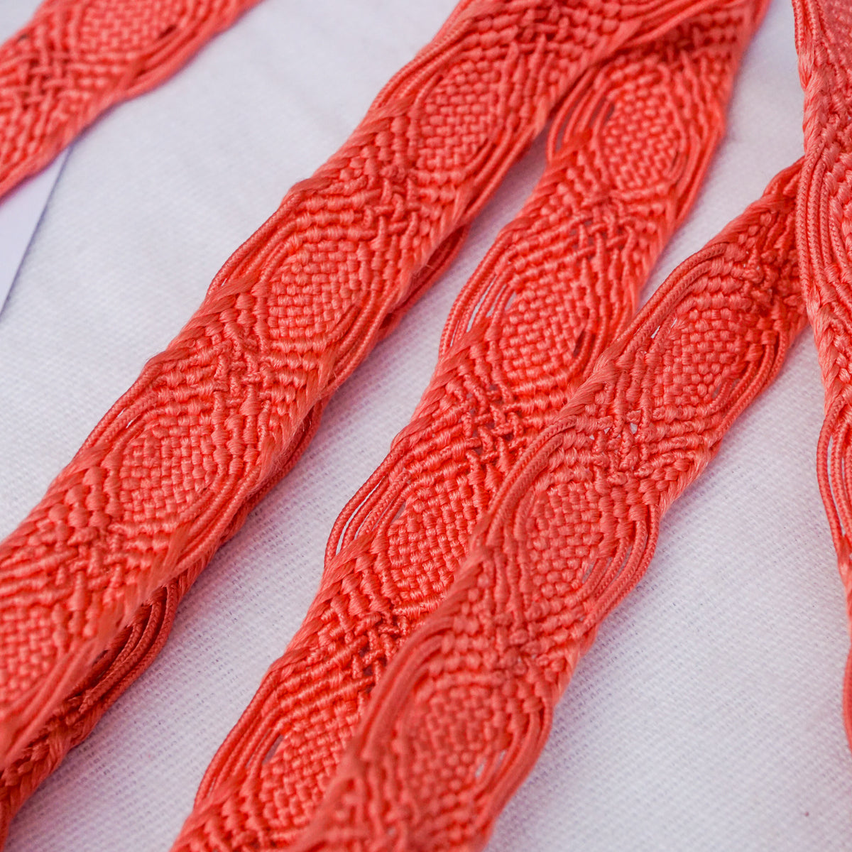 Obijime Flat Braid Blush Pink