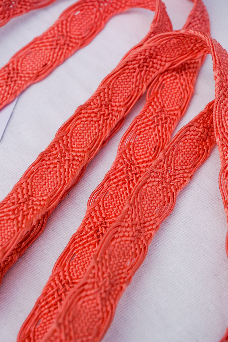 Obijime Flat Braid Blush Pink