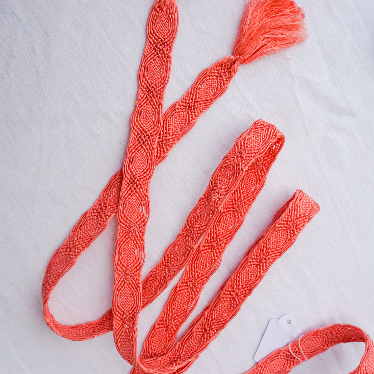 Obijime Flat Braid Blush Pink