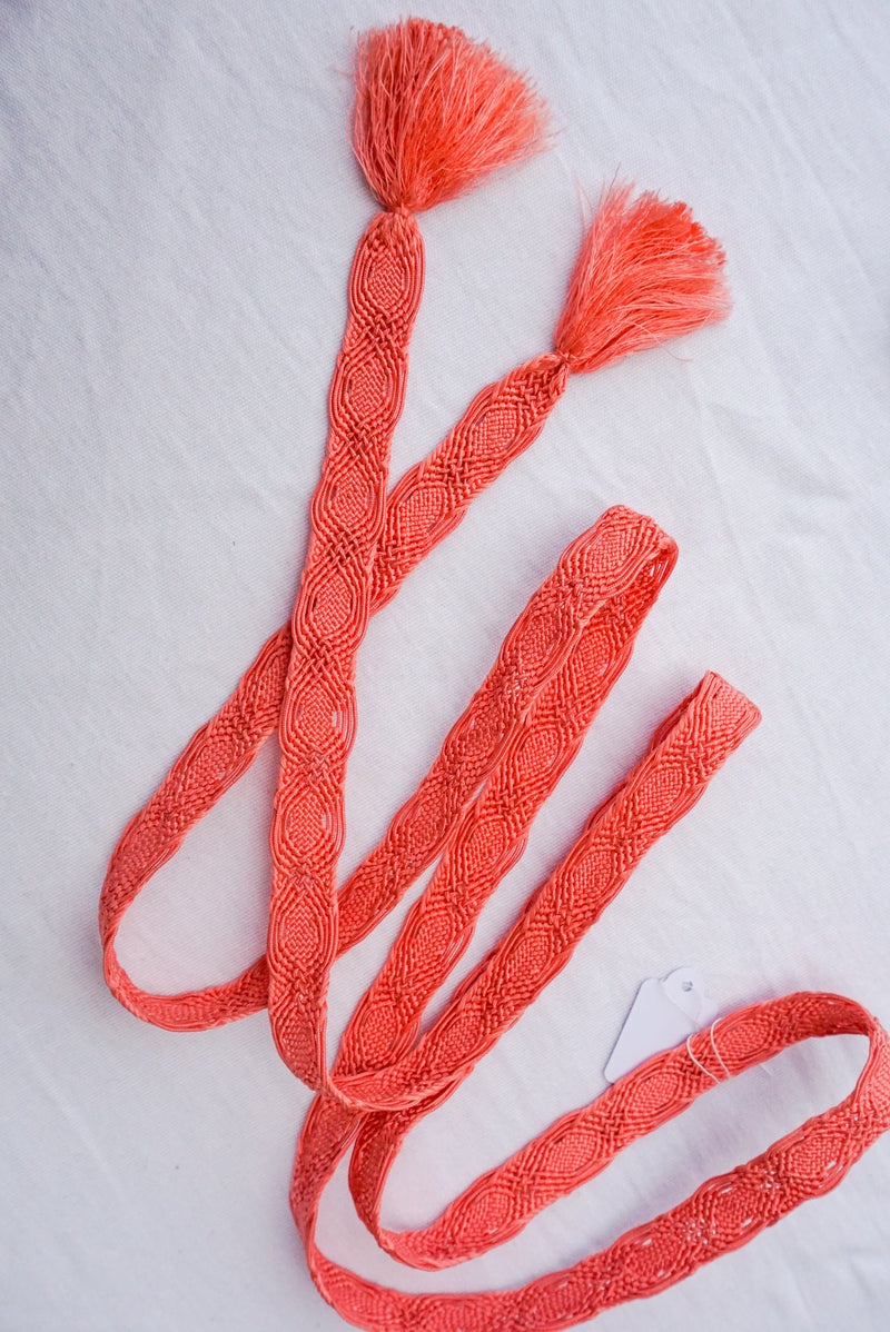 Obijime Flat Braid Blush Pink