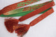 Obijime Flat Double Sided Deep Brown and Green