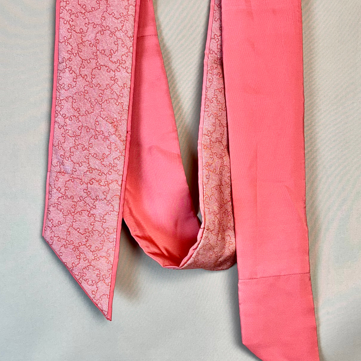 Kimono Pink Bubblegum in Silk with Belt