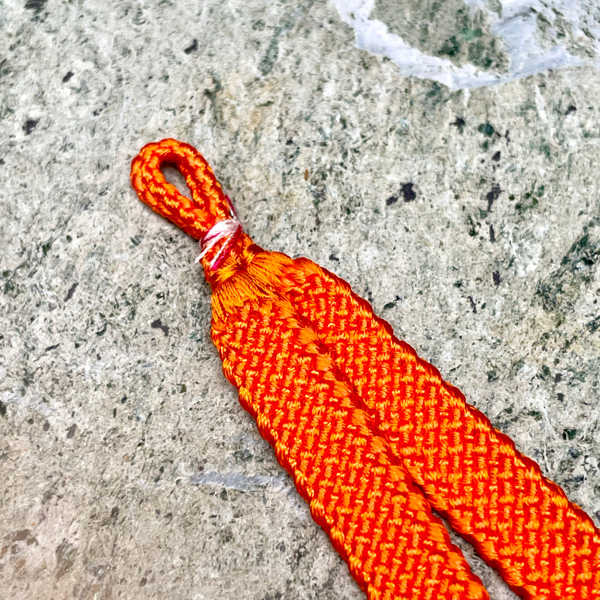 Haorihimo Belts Orange in Silk (set of 2)