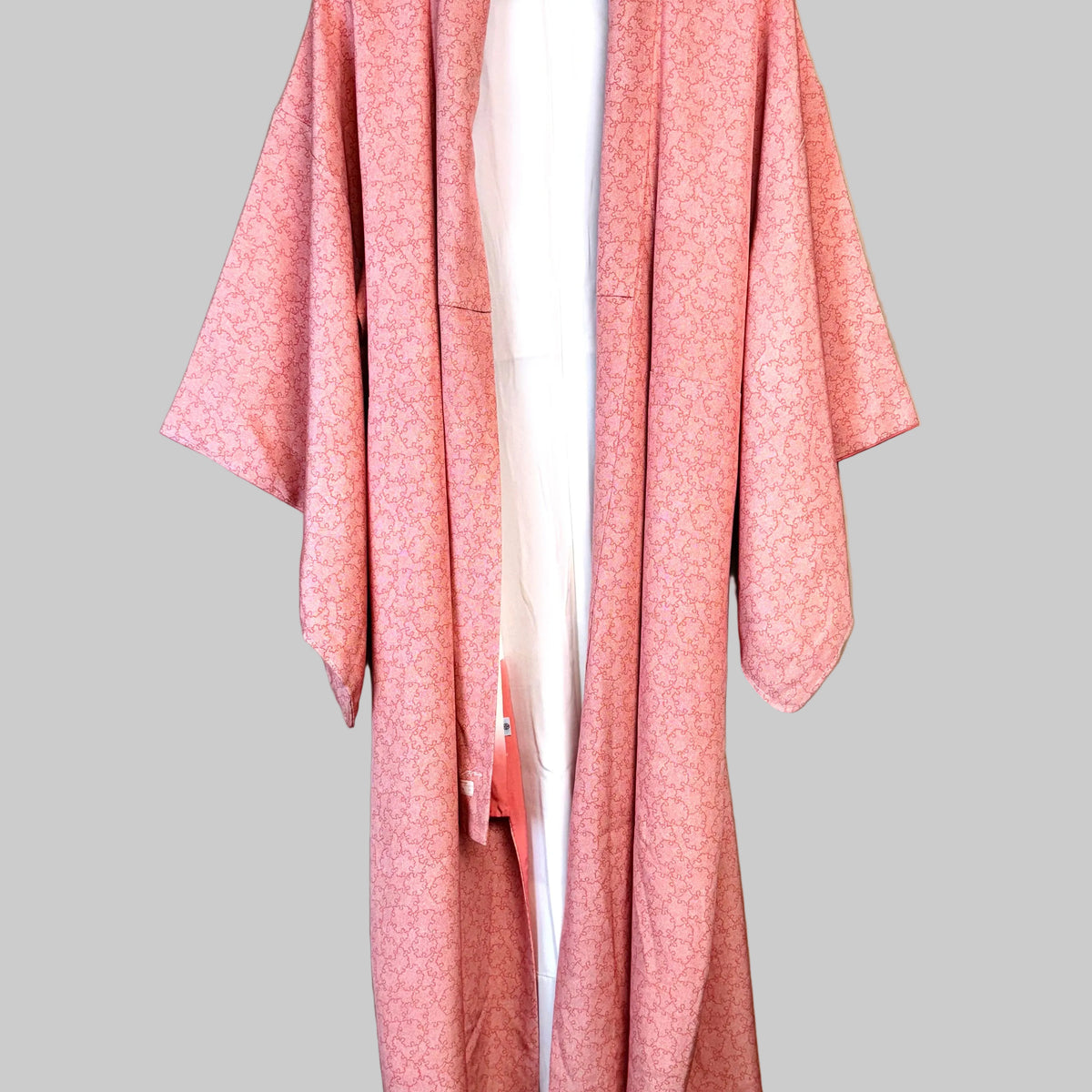 Kimono Pink Bubblegum in Silk with Belt