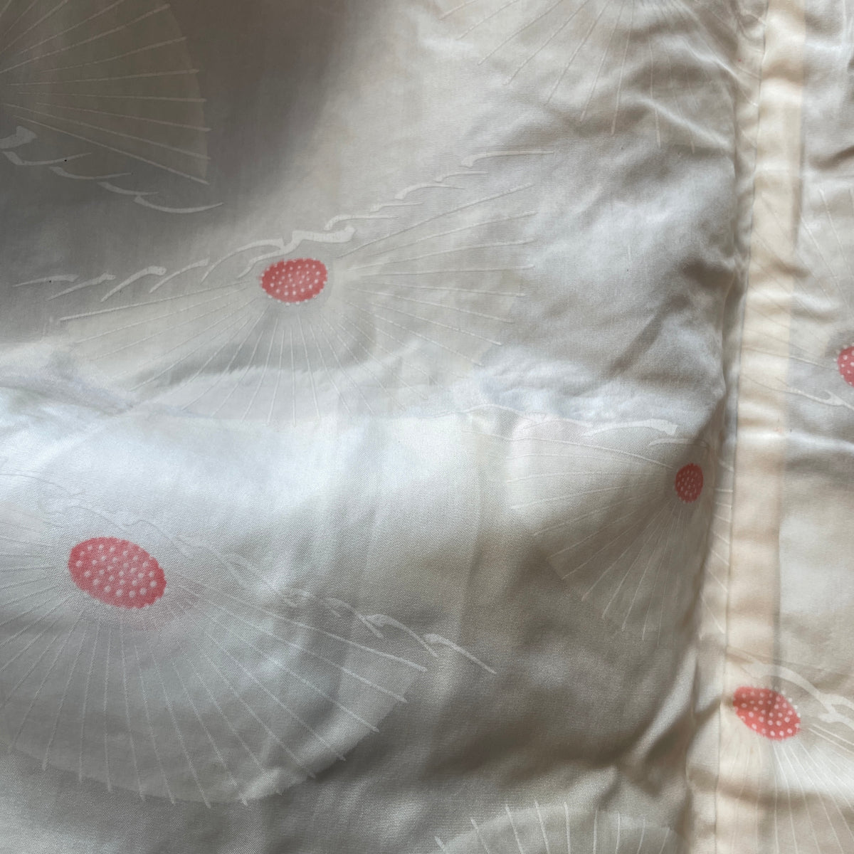 Haori Jacket Deep Brown Silk with Shibori Technique Patterns