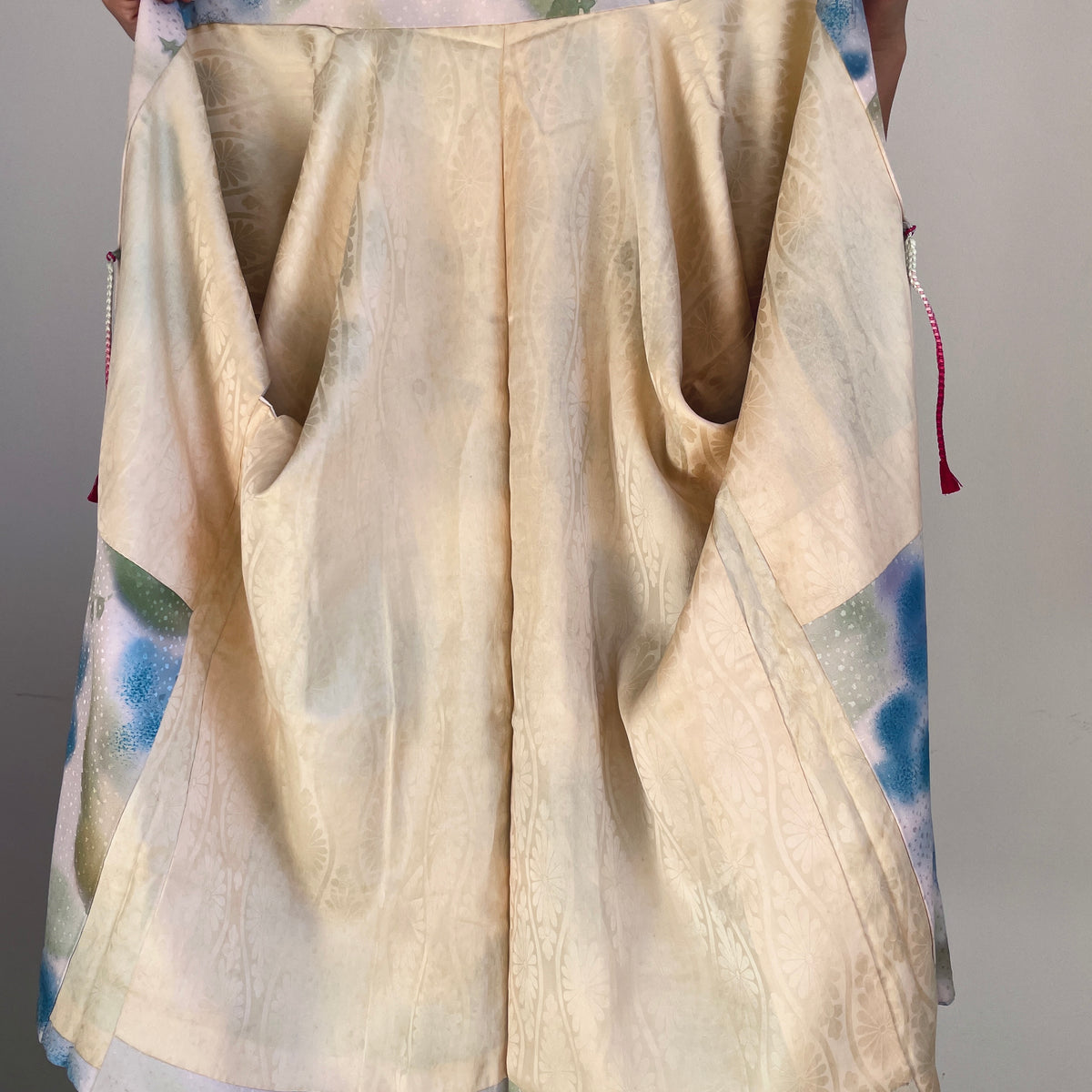 Haori Dreamy Watercolor Garden in Silk