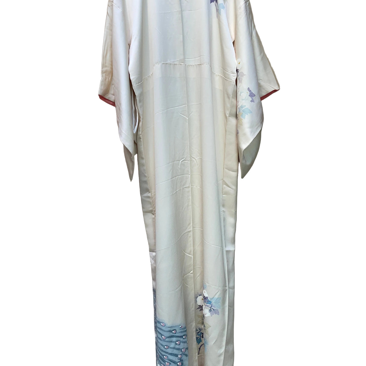 Kimono Cream with Flowers