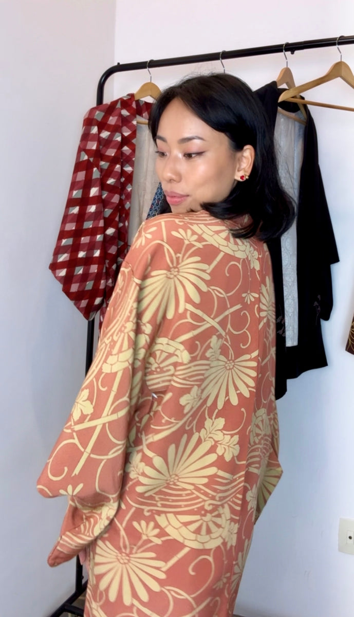 Haori Crepe Clay Flowers