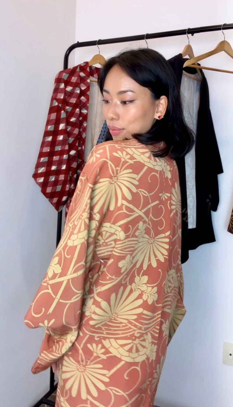 Haori Crepe Clay Flowers