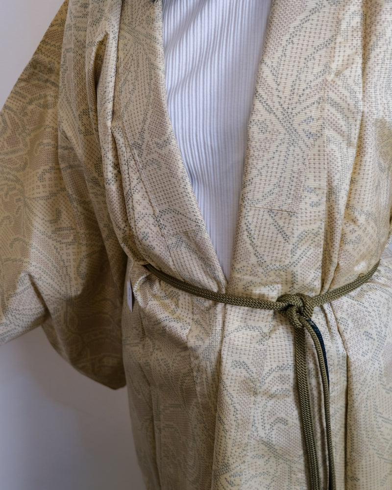 Kimono Sand Tsumugi Technique Single Layer Silk