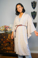 Kimono Single Layer Tiny fans in Silk