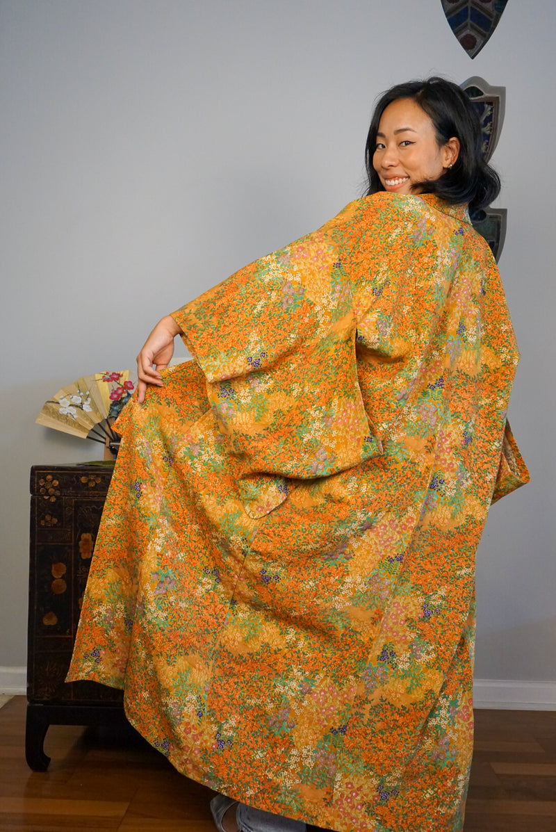 Kimono Single Layer Golden Spring
