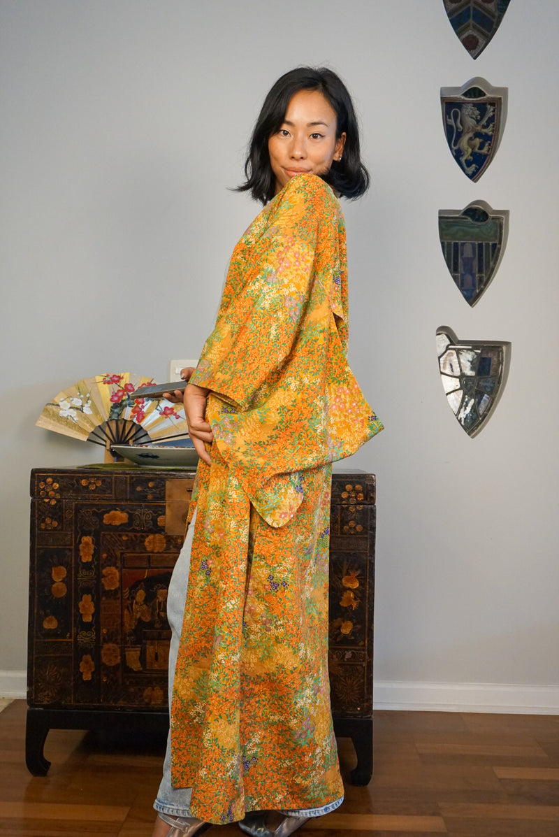 Kimono Single Layer Golden Spring