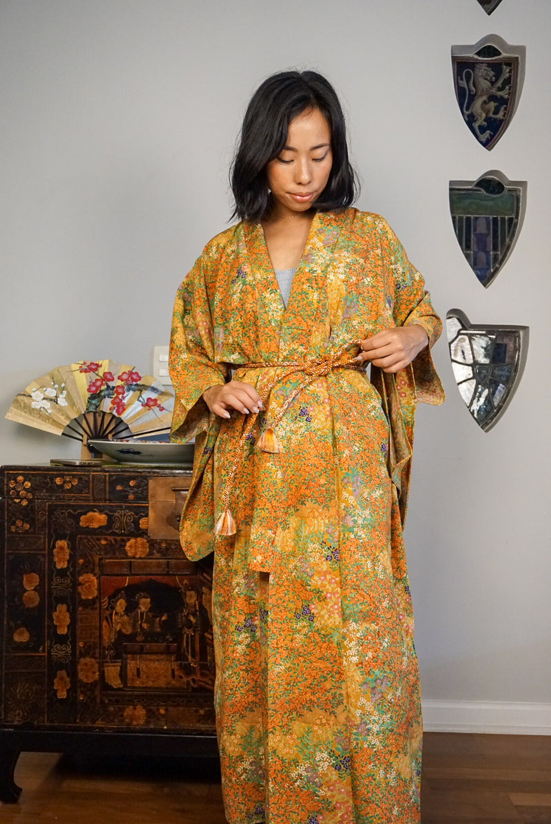 Kimono Single Layer Golden Spring