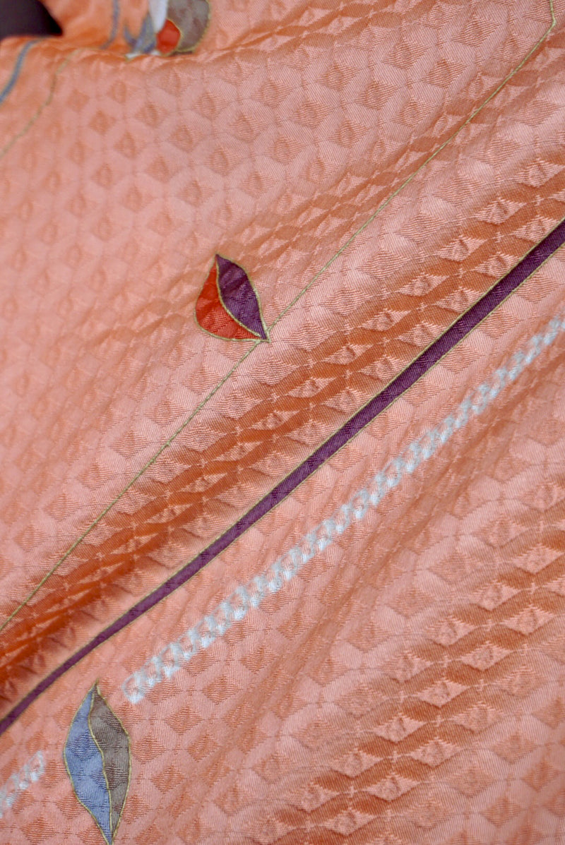 Kimono in Pink Sakura Silk