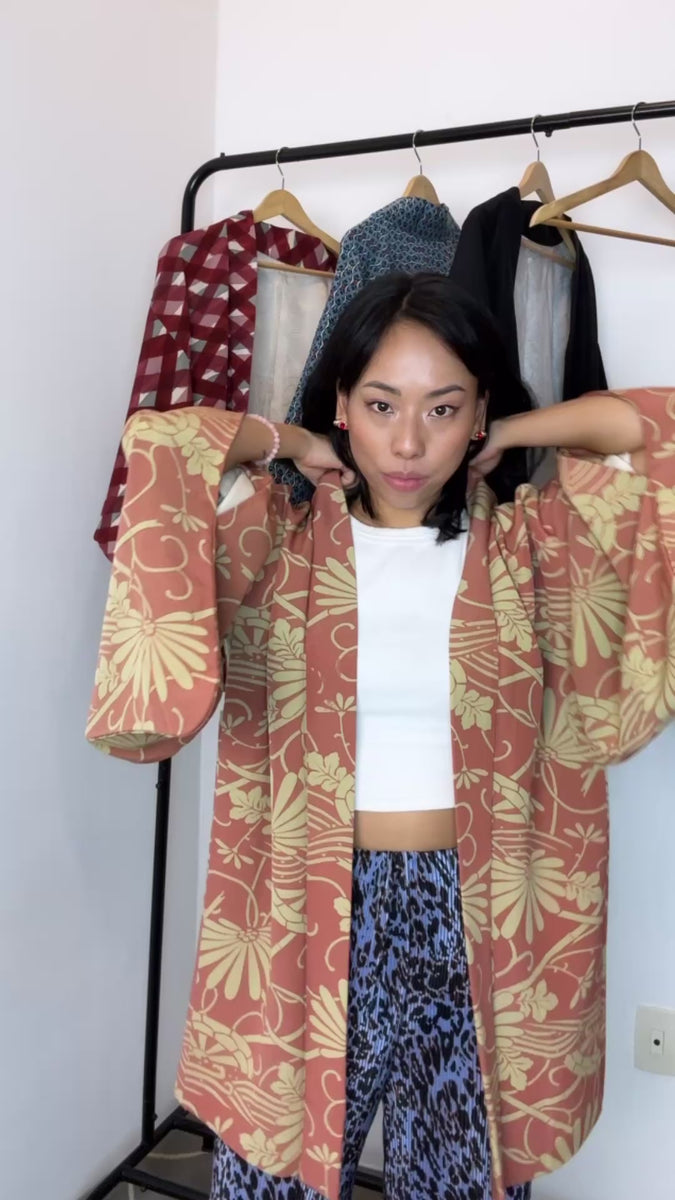 Haori Crepe Clay Flowers