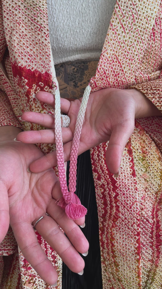 Haori Shibori Crayon in Silk