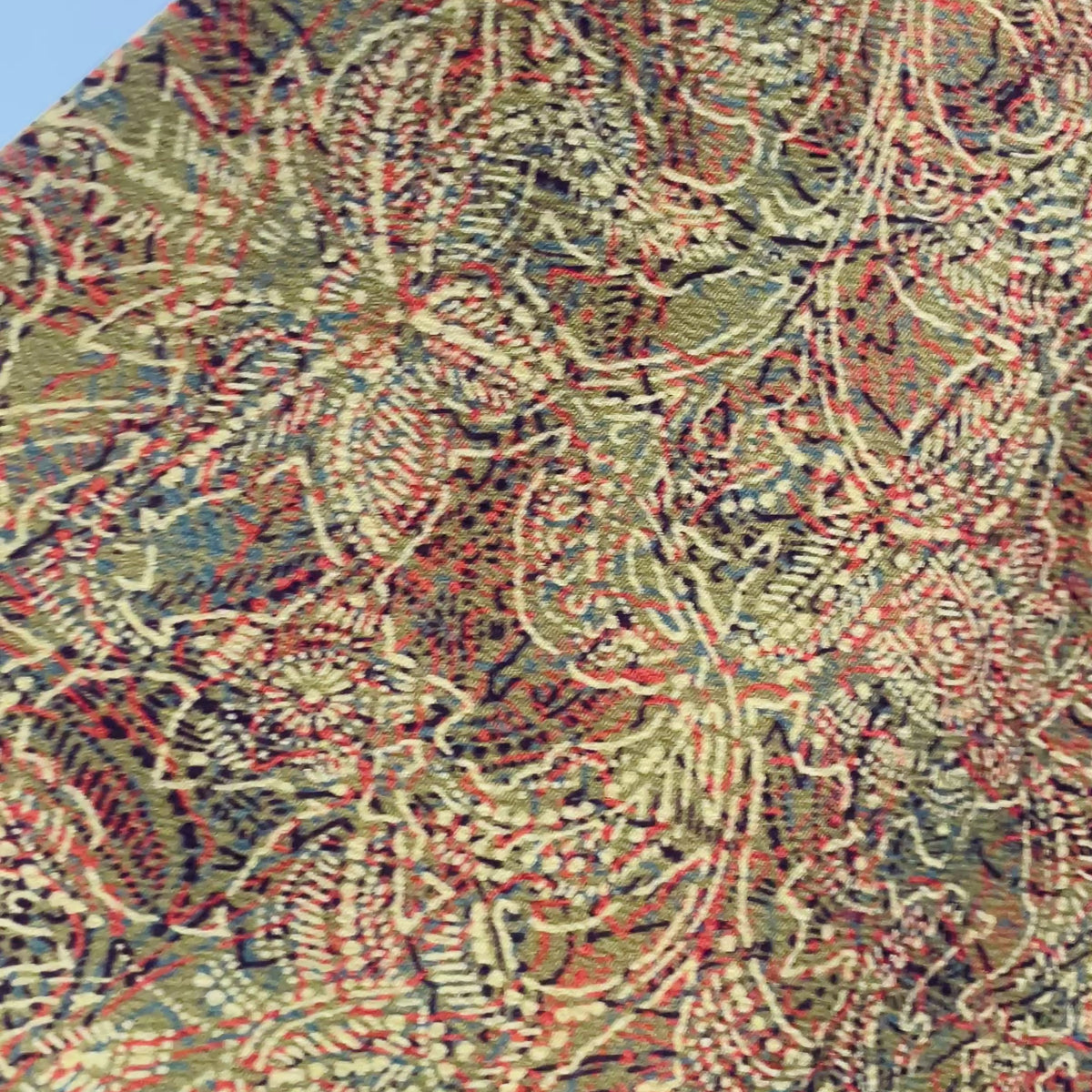 Kimono Moss Green Patterns
