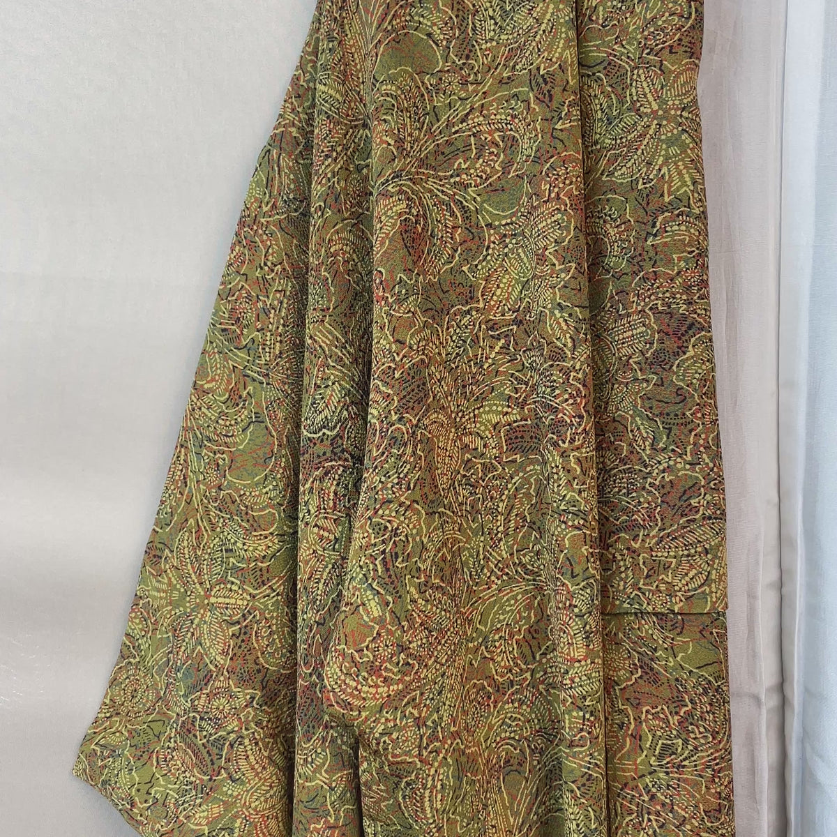 Kimono Moss Green Patterns