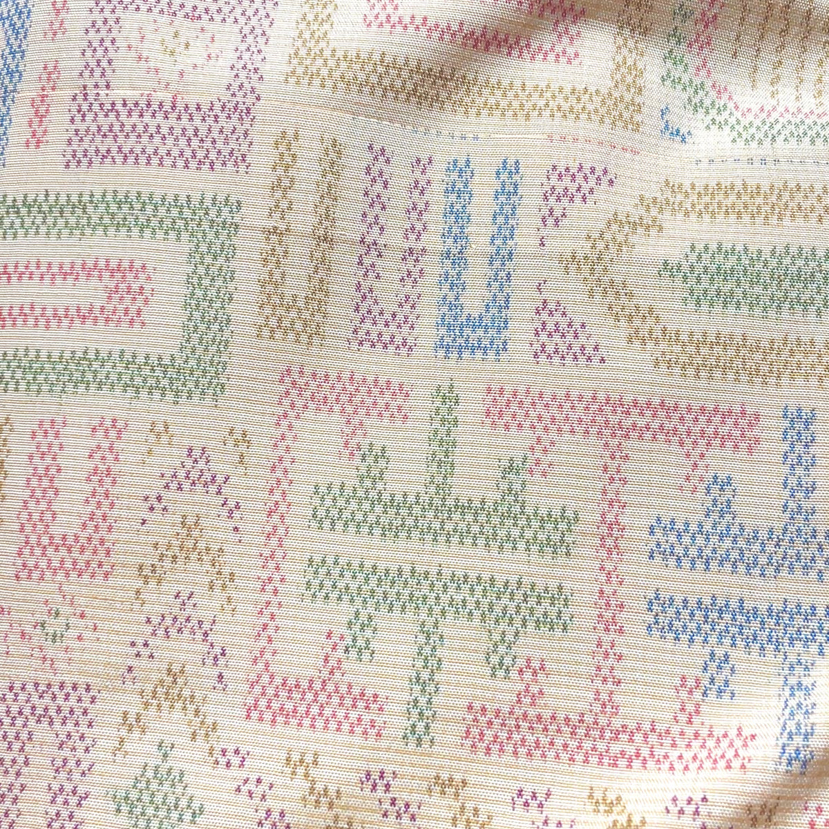 Kimono Single Layer Woven Tsumugi Cool Shapes